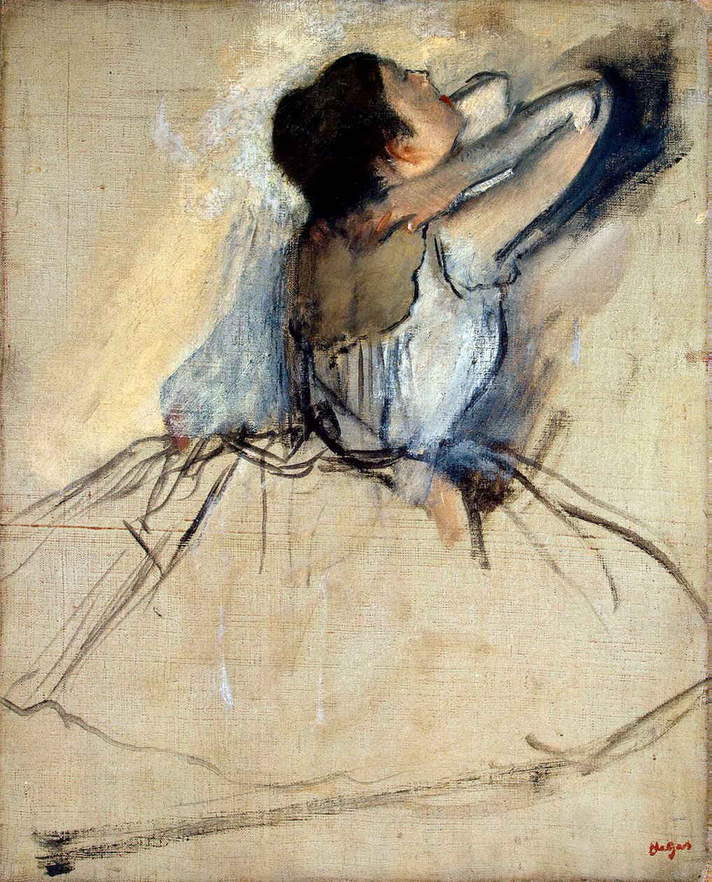 Dansçı, c1874. by Edgar Degas
