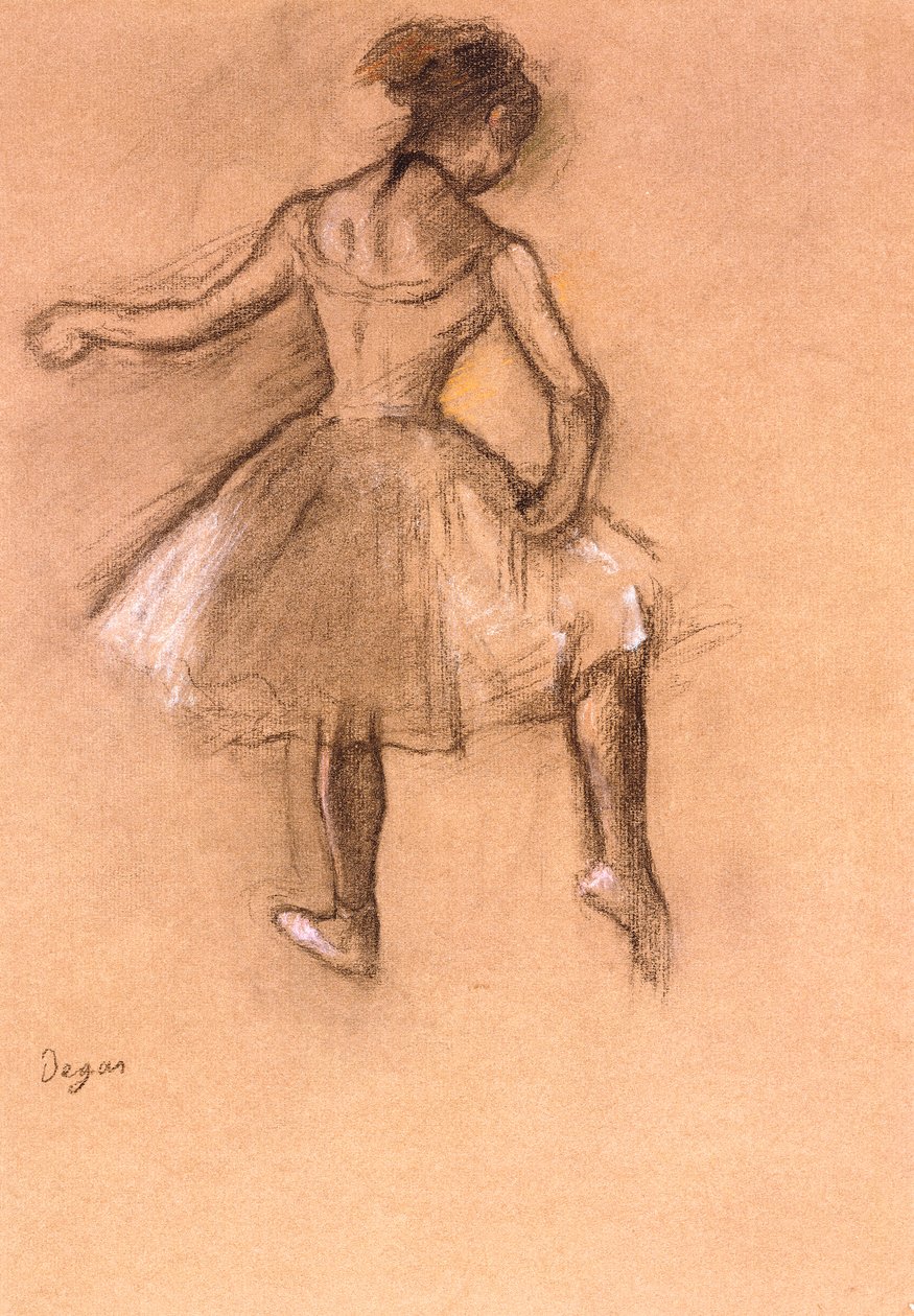 Dansçı, yaklaşık 1880 by Edgar Degas