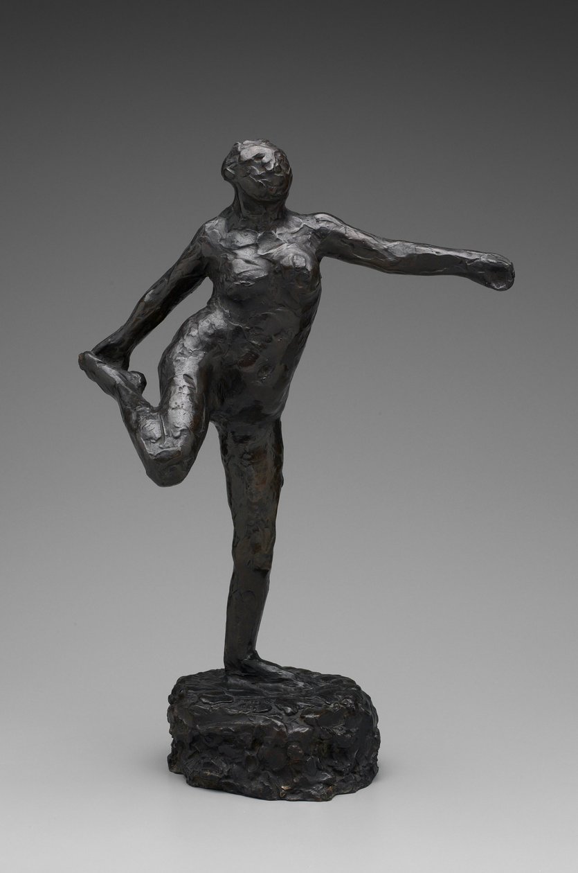 Arabesk dansçı (bronz) by Edgar Degas