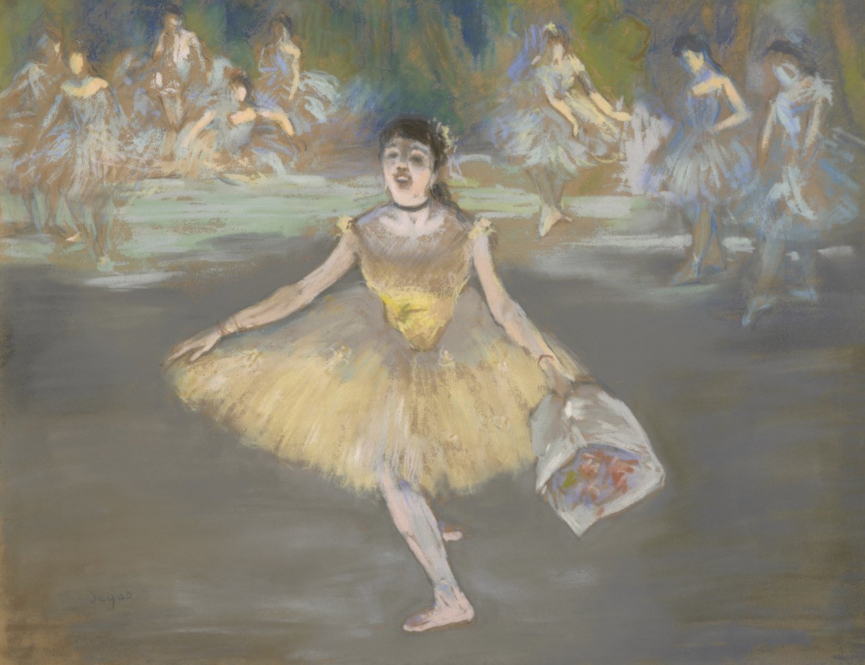 Buketli Dansçı, 1923