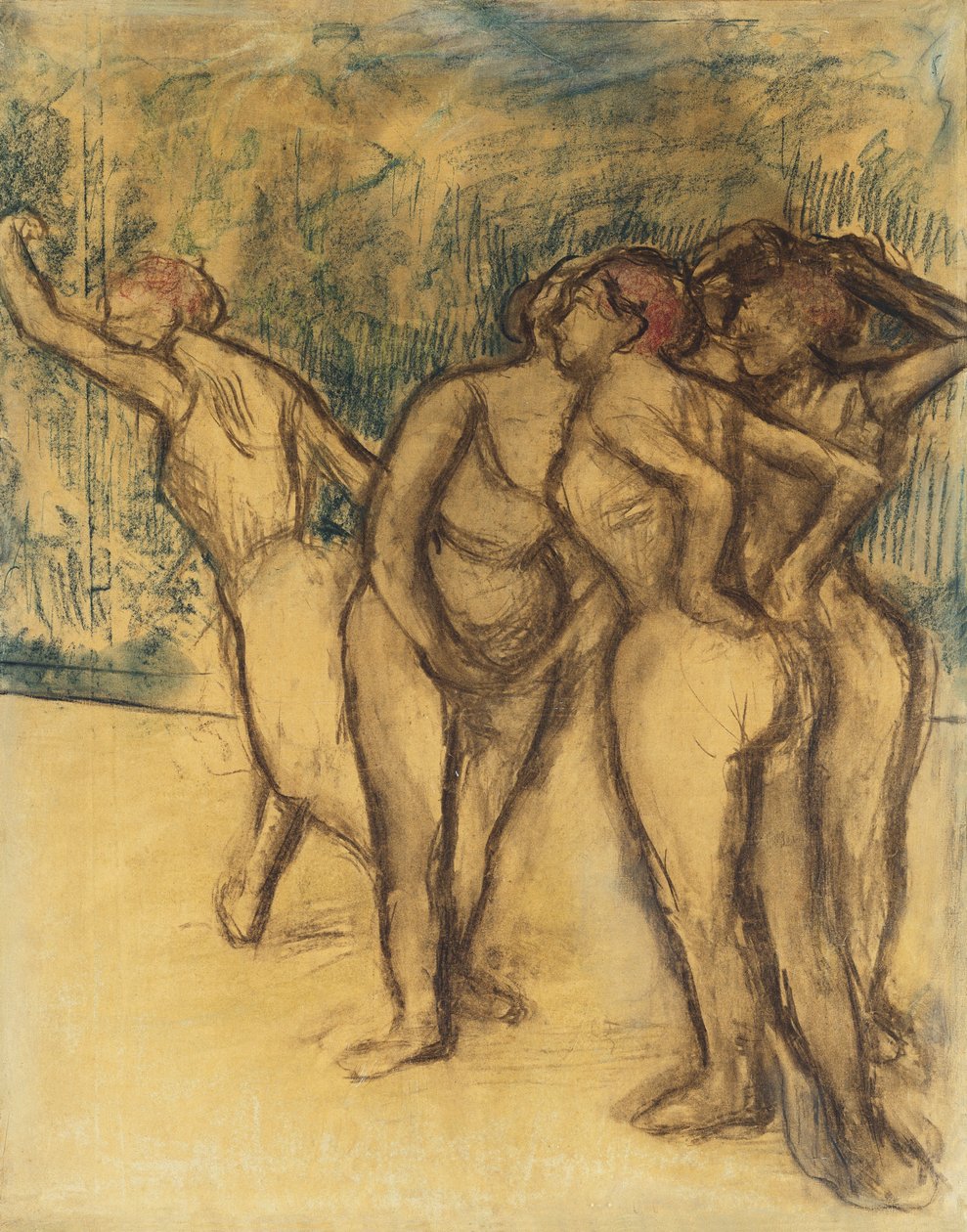 Dans Eden Kızlar; Dansçılar, by Edgar Degas