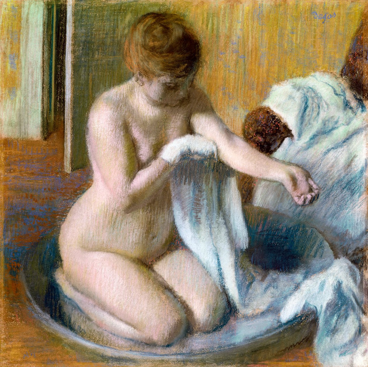 Küvette Kadın, ca. 1883 by Edgar Degas
