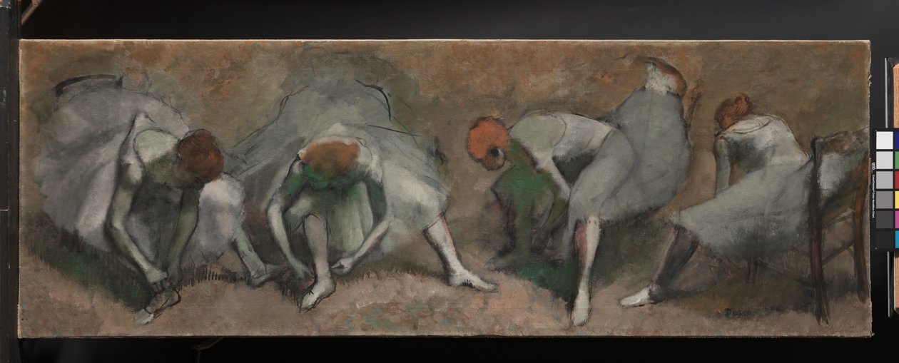 Dansçıların Frizi, c.1895 by Edgar Degas