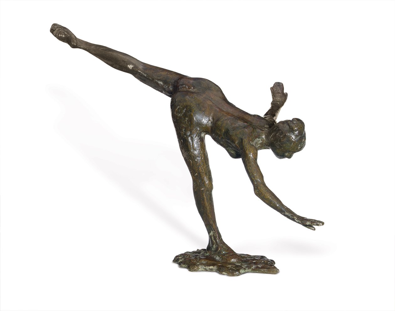 Büyük Arabesk, Üçüncü Kez; Grande Arabesk, Üçüncü Kez, 1882-1895 dolayları by Edgar Degas