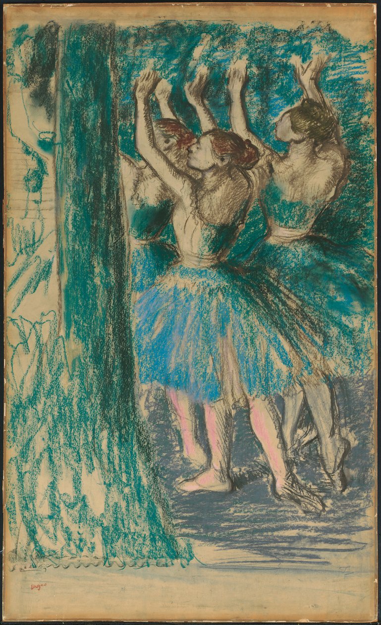 Dansçılar Grubu, c.1898 by Edgar Degas
