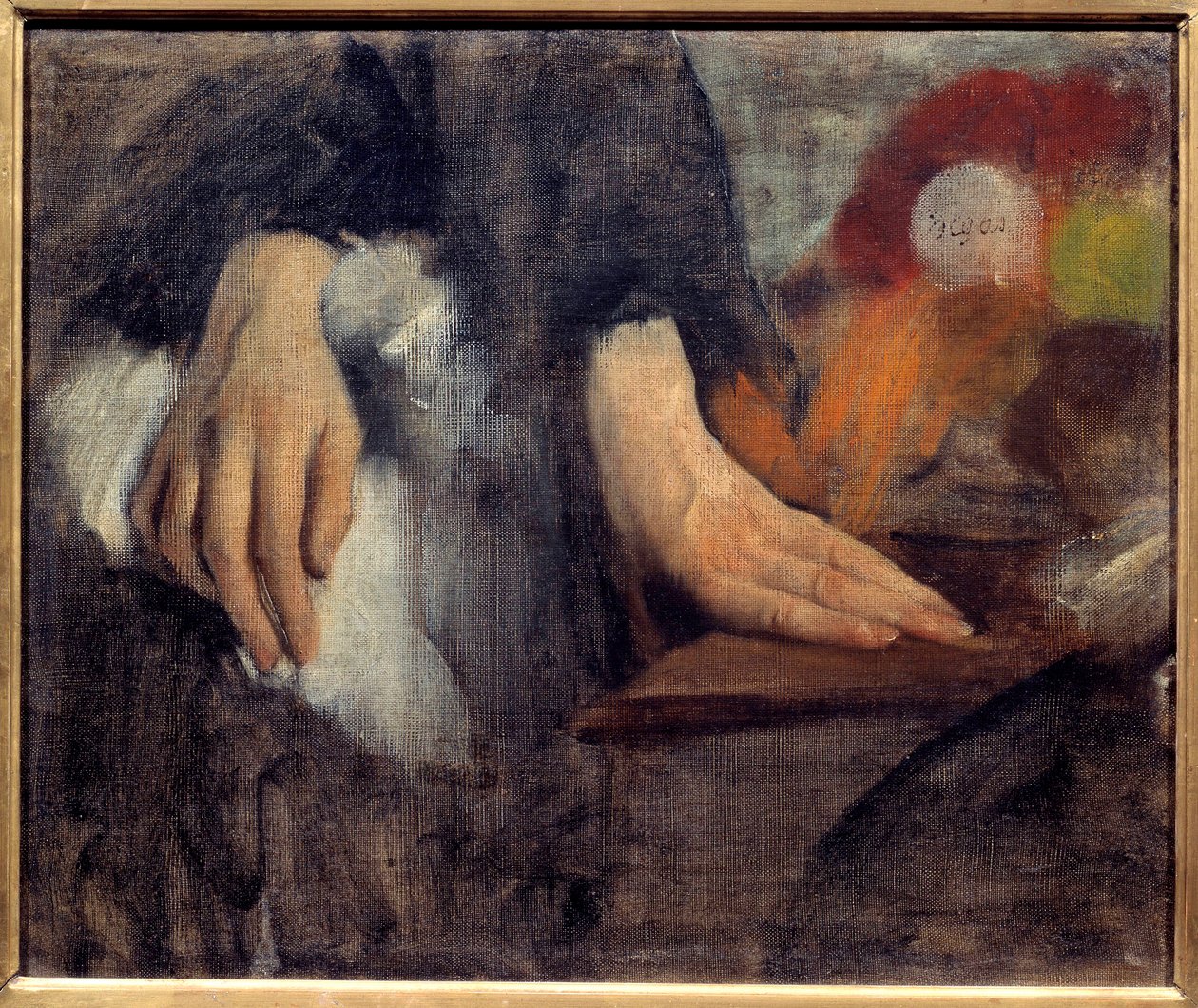Bellelli ailesi için el çalışması Edgar Degas (1834-1917) 1859 Sun tarafından tablo. 0,38x0,46 m Paris, Orsay Müzesi by Edgar Degas