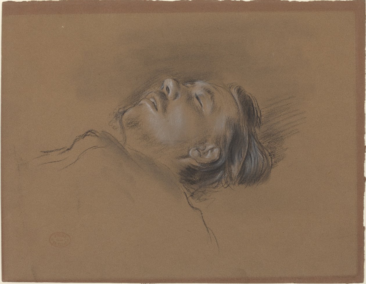 Düşmüş Jokey Başkanı ("Engelli Koşudan Sahne: Düşmüş Jokey" çalışması) by Edgar Degas