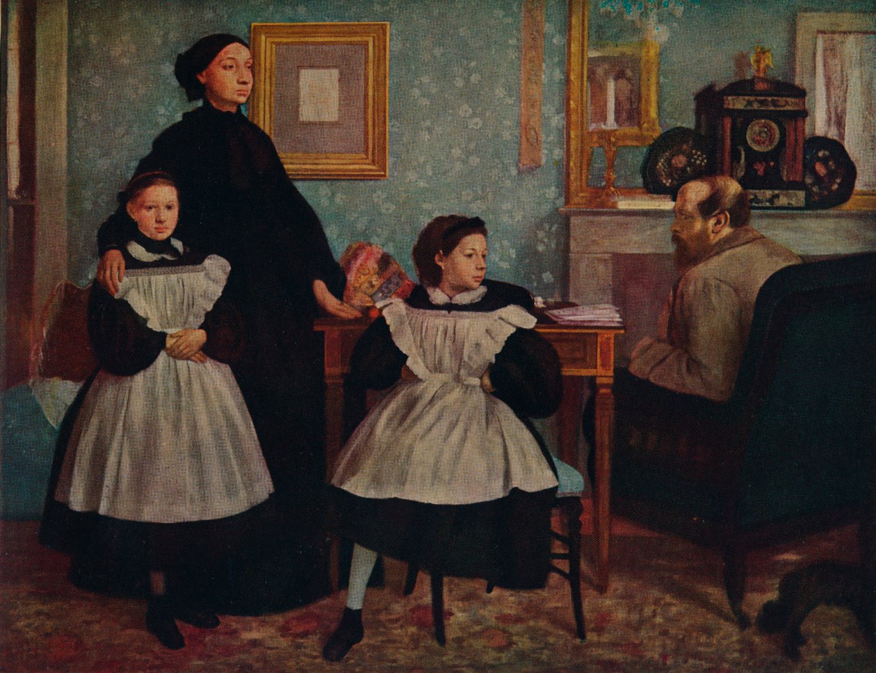 Bellelli Ailesi, c1867 by Edgar Degas