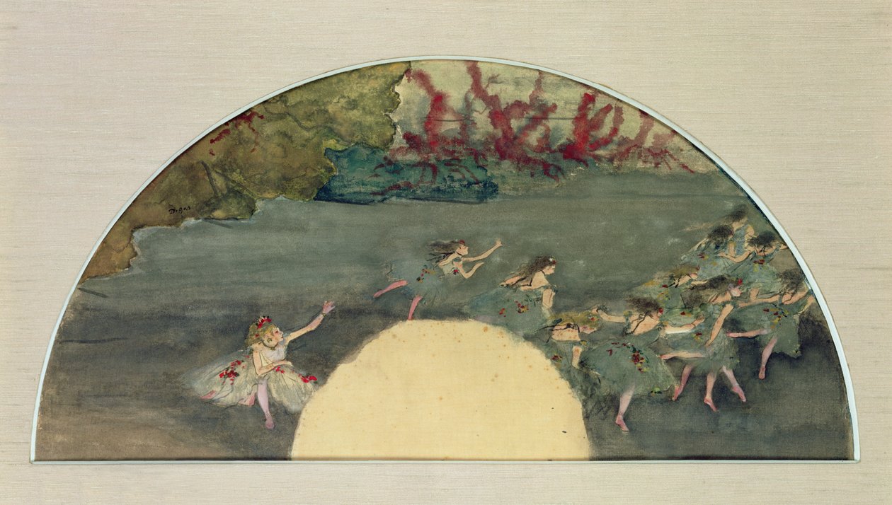 La Farandole, 1879 by Edgar Degas