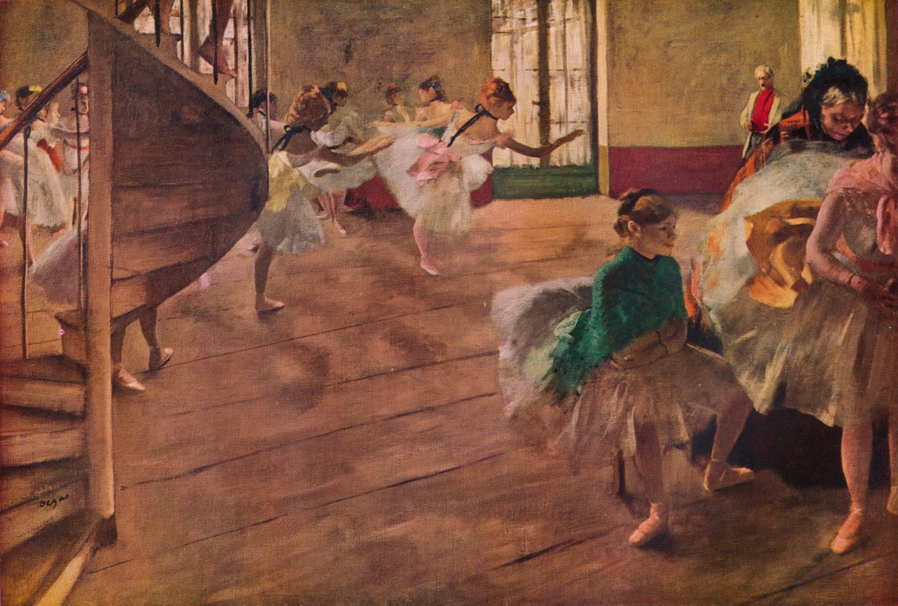 Prova, 1877 by Edgar Degas