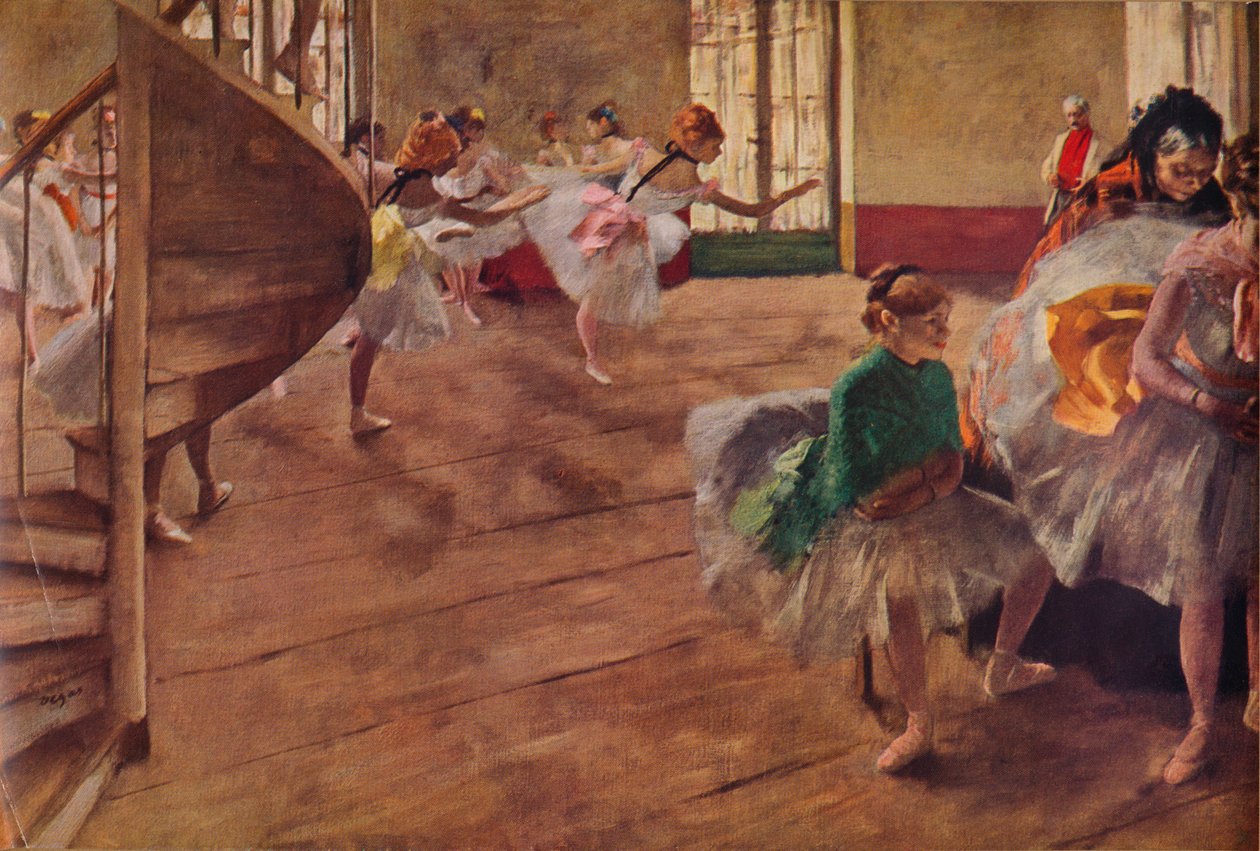 La Tekrar, c1874 1935 by Edgar Degas