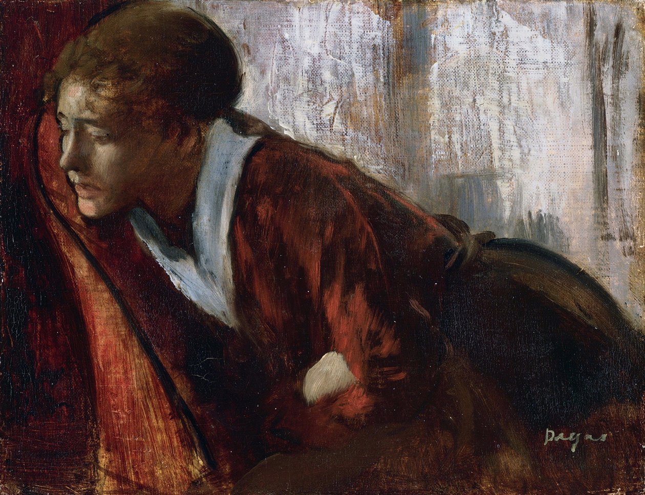 ""La melancolie"" tablosu Edgar Degas (1834-1917) 1884-1886 The Philips Collection, Washington DC, ABD by Edgar Degas
