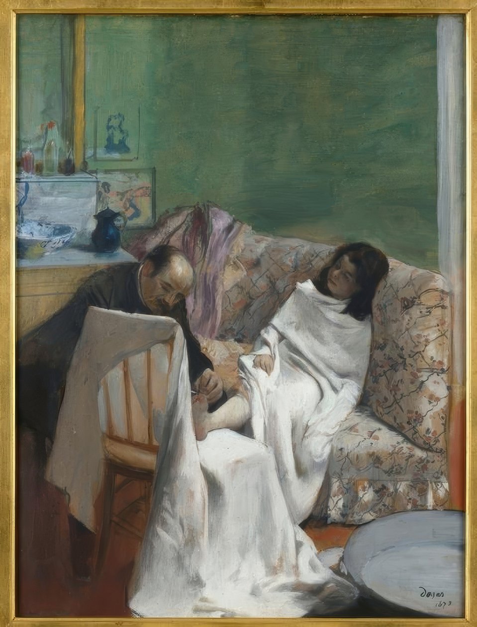 pedikür by Edgar Degas