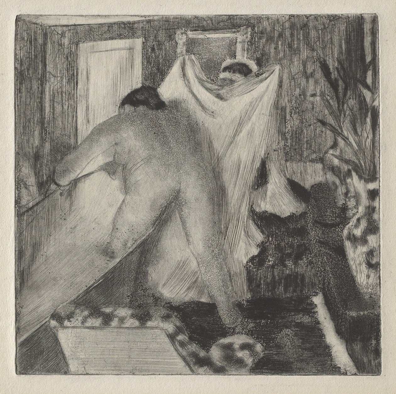 Banyodan Ayrılmak, 1878-80 dolayları by Edgar Degas