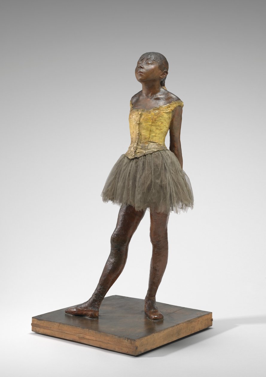 Küçük Dansçı Ondört Yaşında, 1878-1881. by Edgar Degas