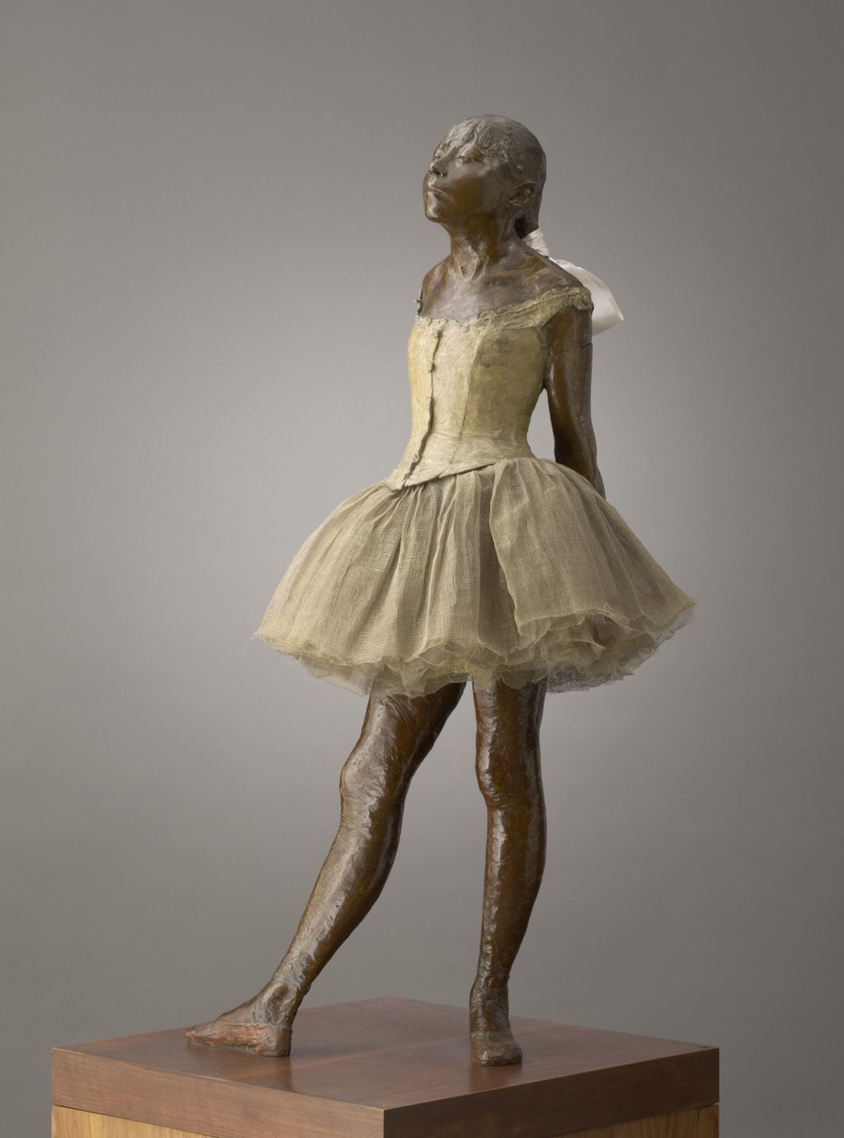 Küçük Dansçı Yaşlı On Dört, 1879–81 modellendi, 1919–21 arası oyuncular by Edgar Degas