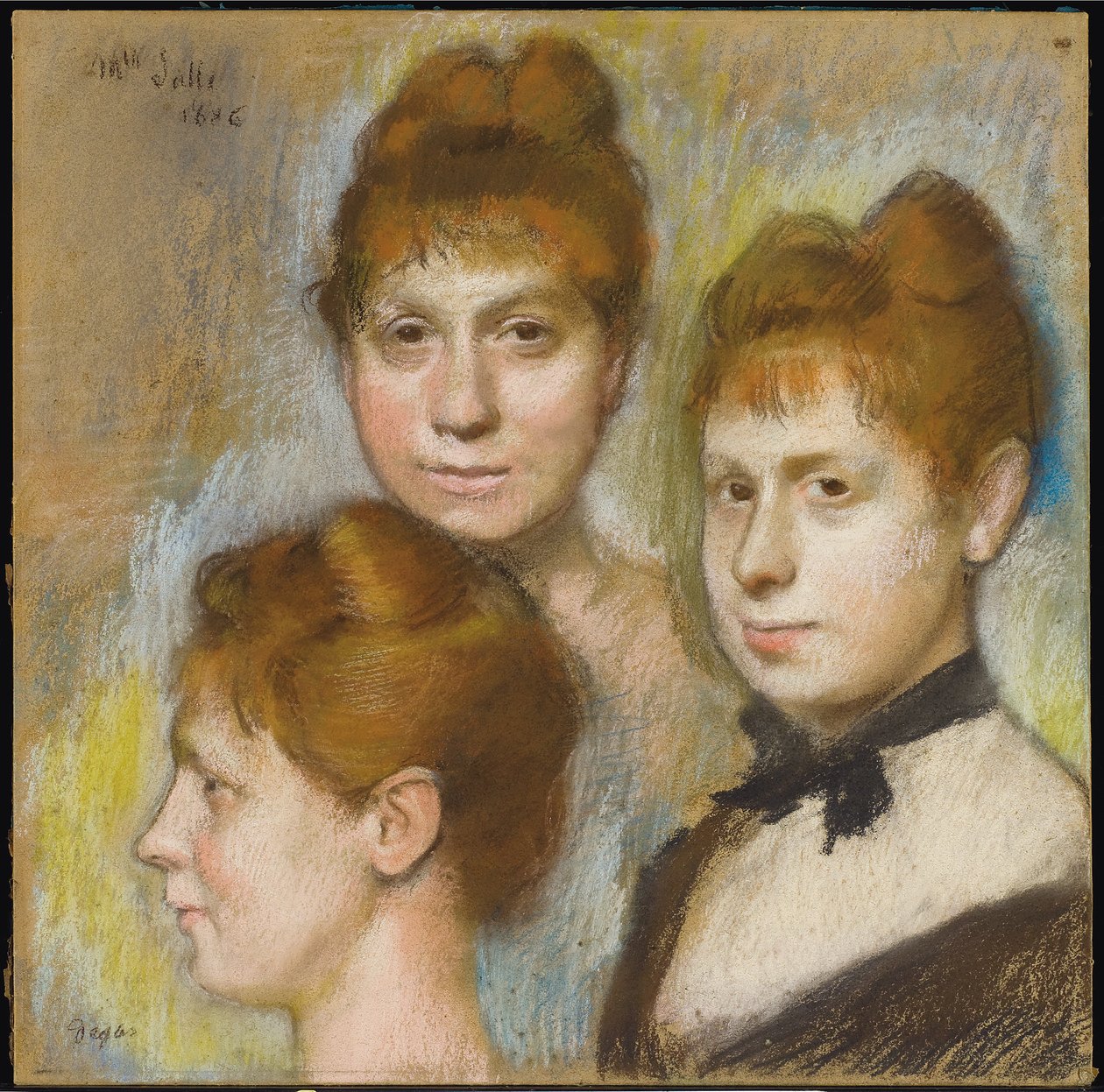 Matmazel Salle, 1886 by Edgar Degas