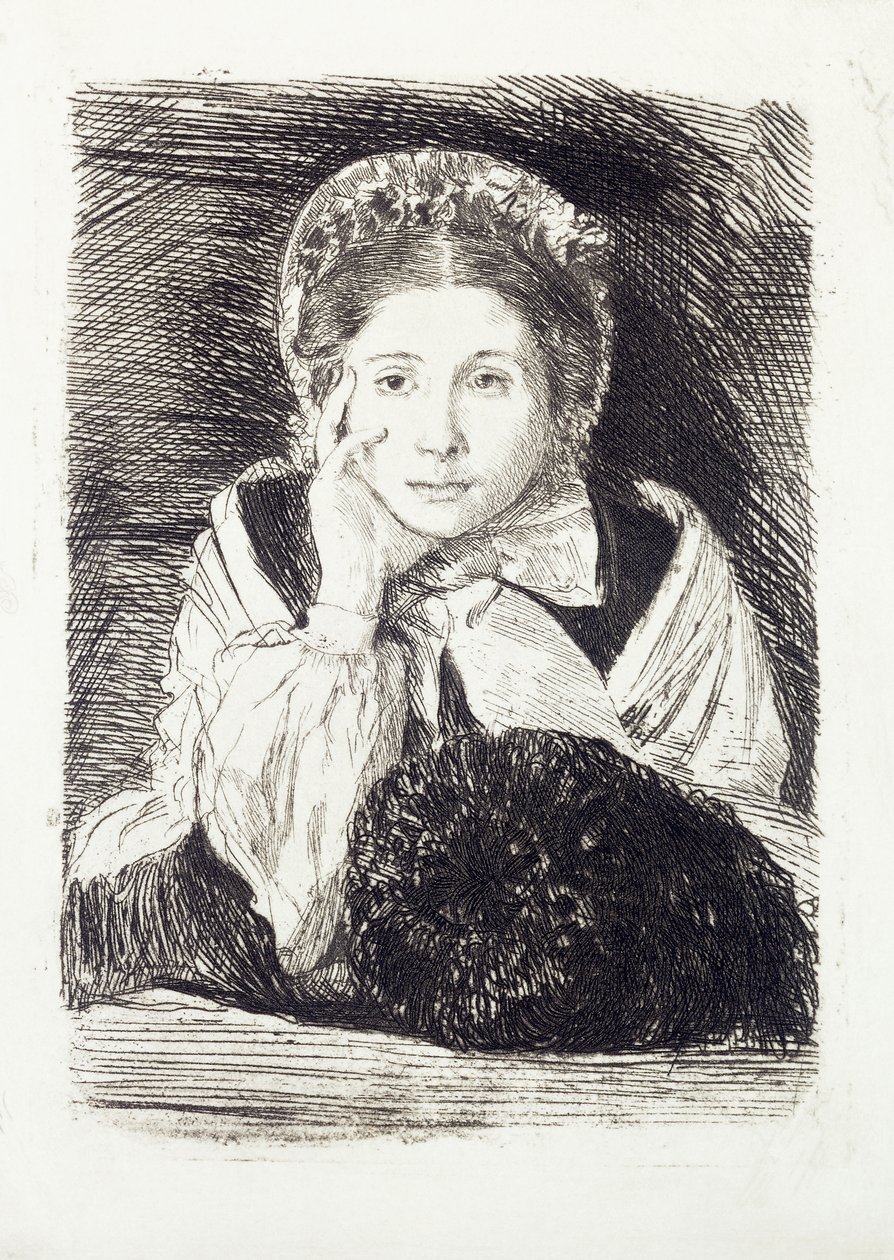 Marguerite, c.1860-62 by Edgar Degas