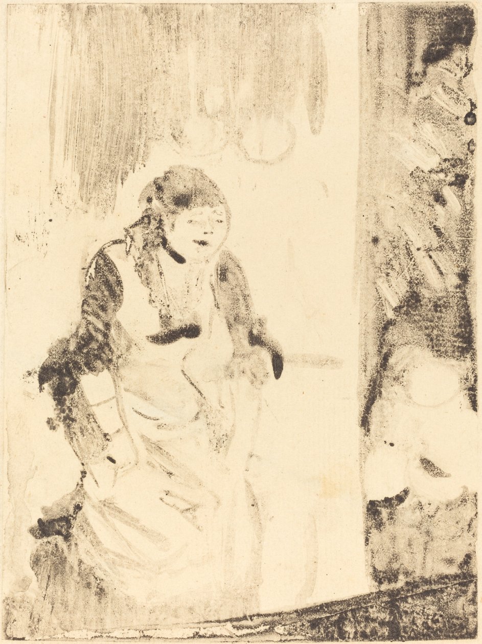 Bayan Becat, c. 18771878. by Edgar Degas