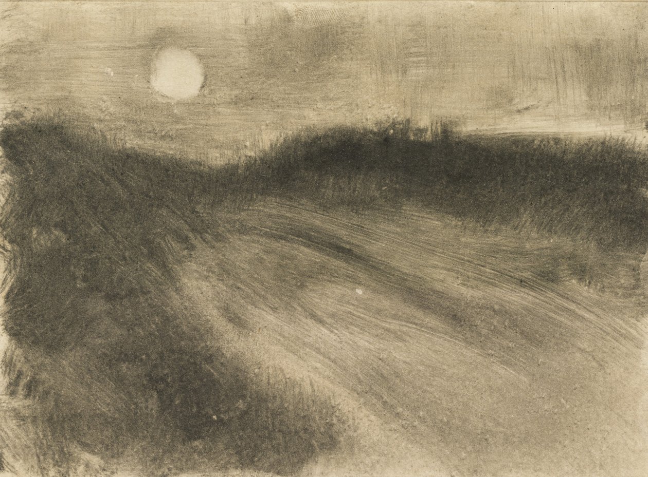 Ayın Doğuşu, 1880 dolayları by Edgar Degas