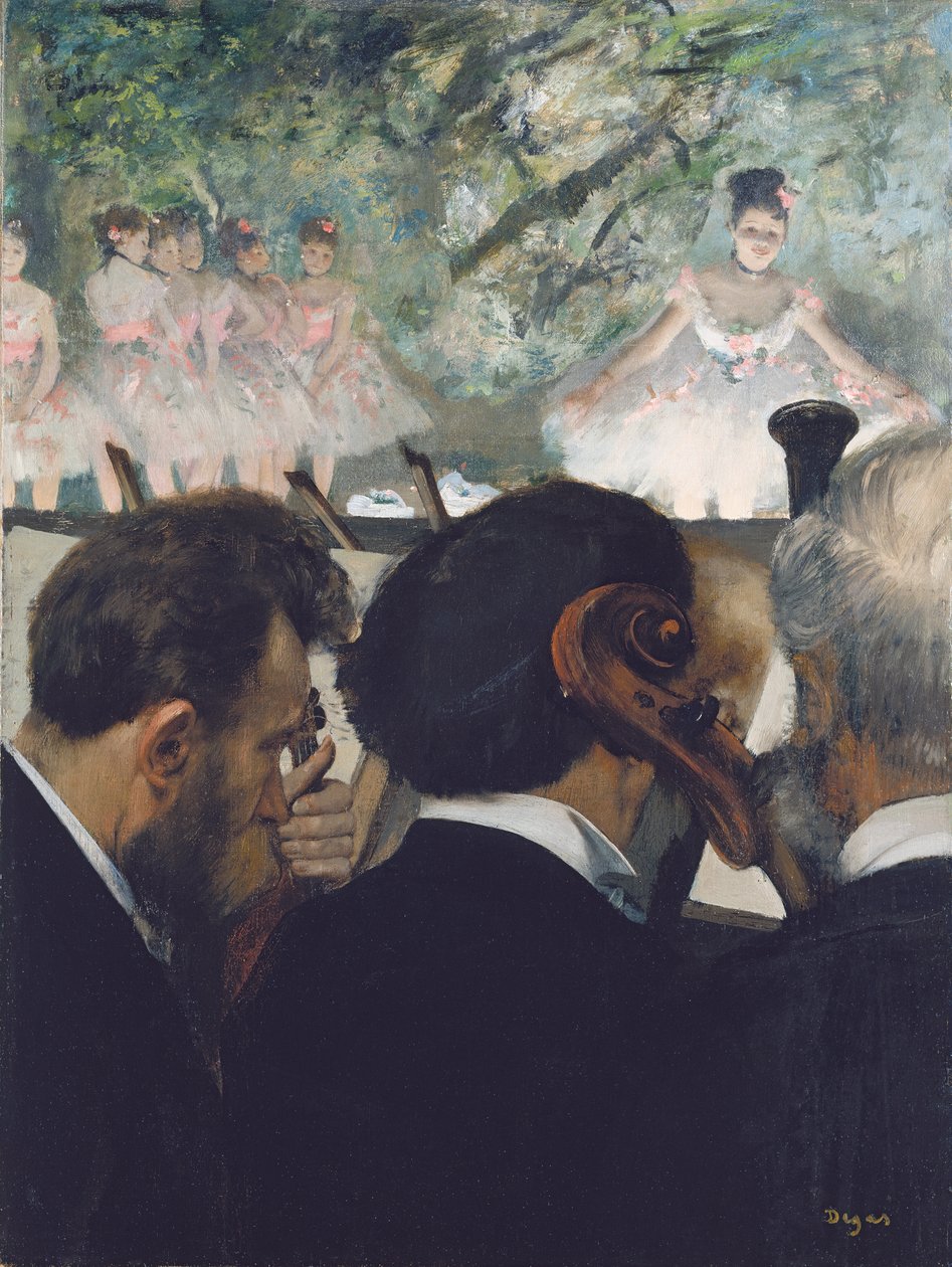 Orkestra Müzisyenleri by Edgar Degas