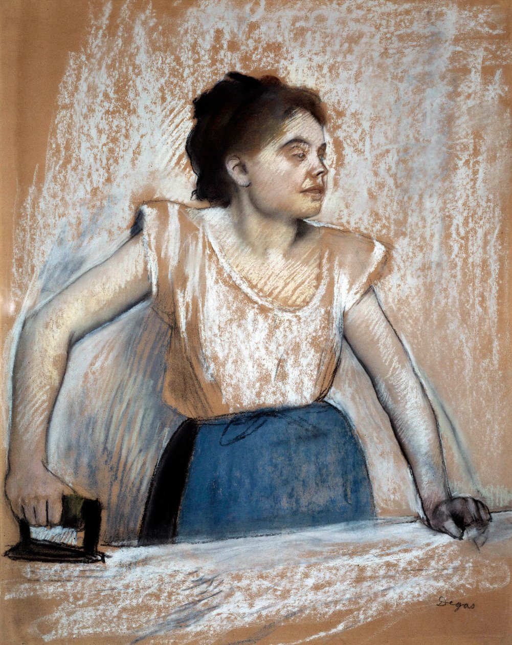 Edgar Degas'ın (1834-1917) pastel boyası. 1869 Güneş. 0,74 x 0,61 m Paris, Orsay Müzesi by Edgar Degas