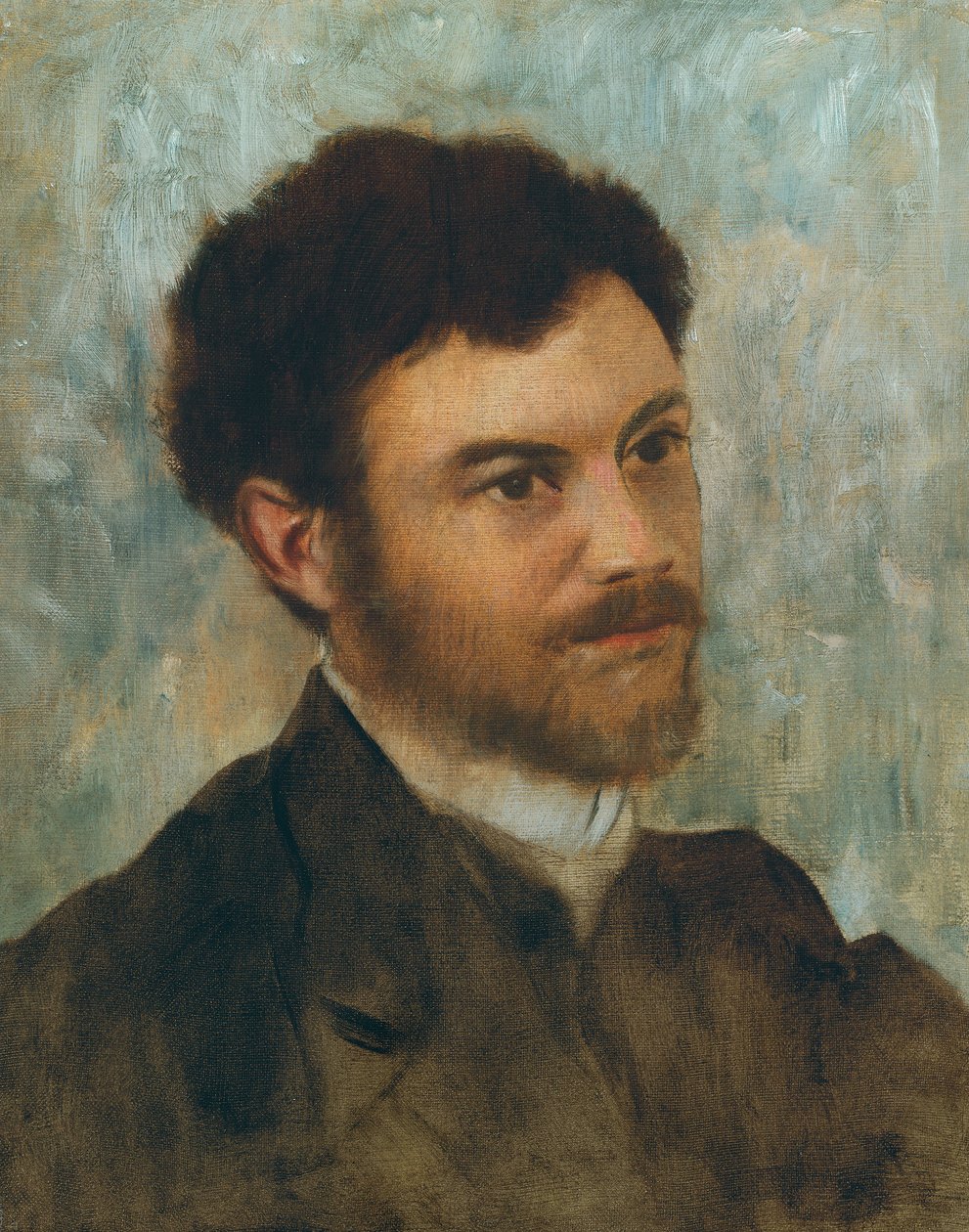 Bir Adamın Portresi; Bir adamın portresi, c.1868-1872 by Edgar Degas