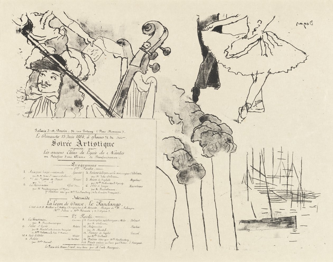 Soiree Artistique Programı (Lycée de Nantes