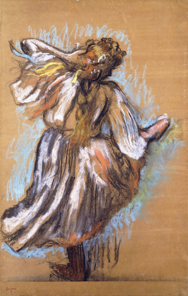 Rus Dansçı, 1895 by Edgar Degas