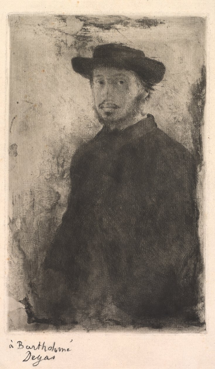 Otoportre by Edgar Degas
