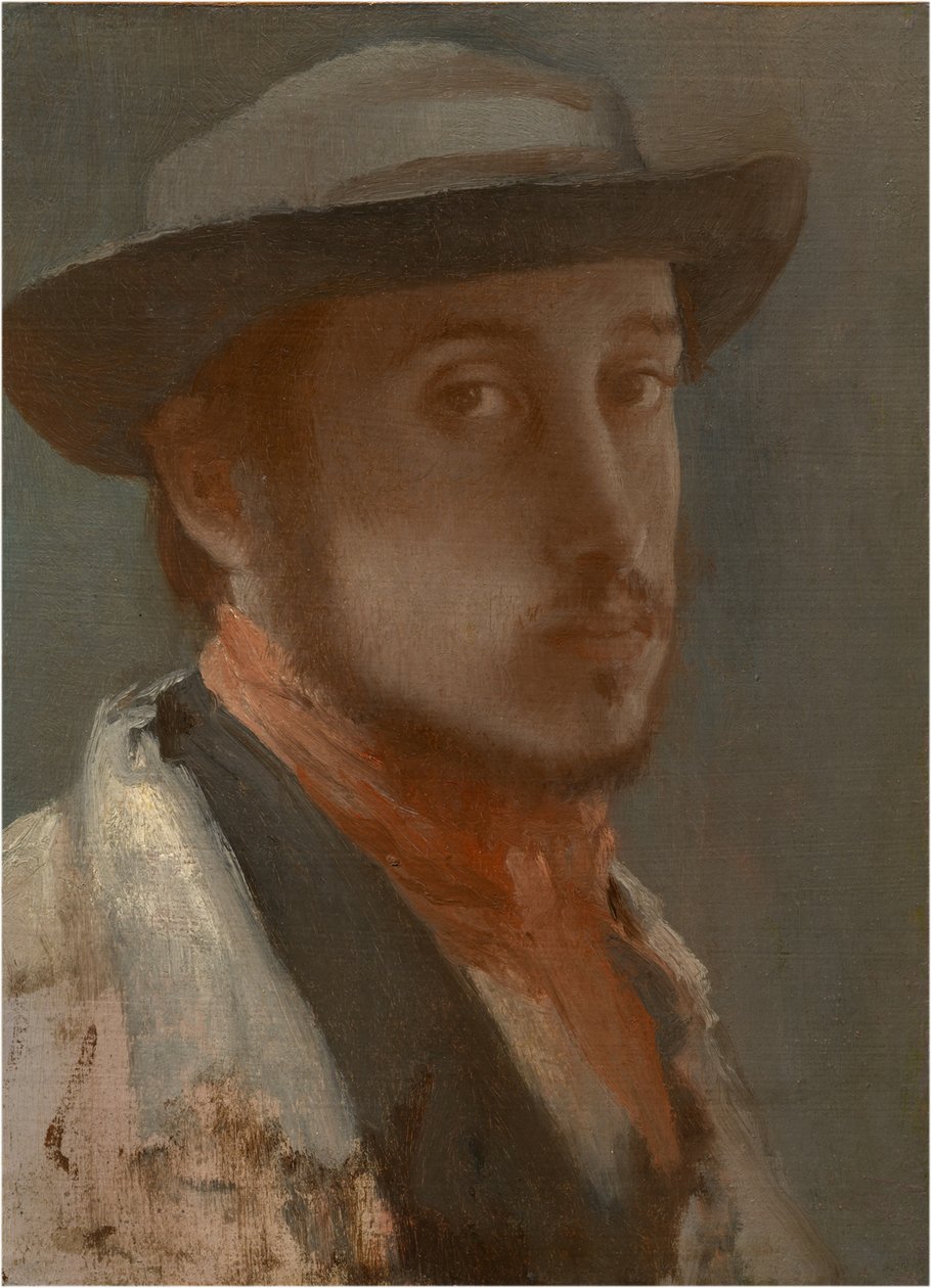 Otoportre, c. 1858 by Edgar Degas