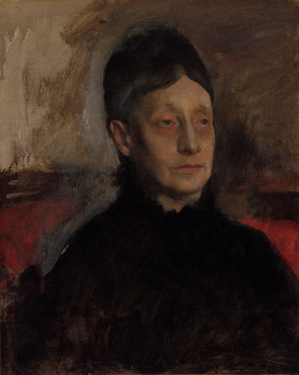 Stefanina Primicile Carafa, Cicerale Markizi ve Montejasi Düşesi by Edgar Degas