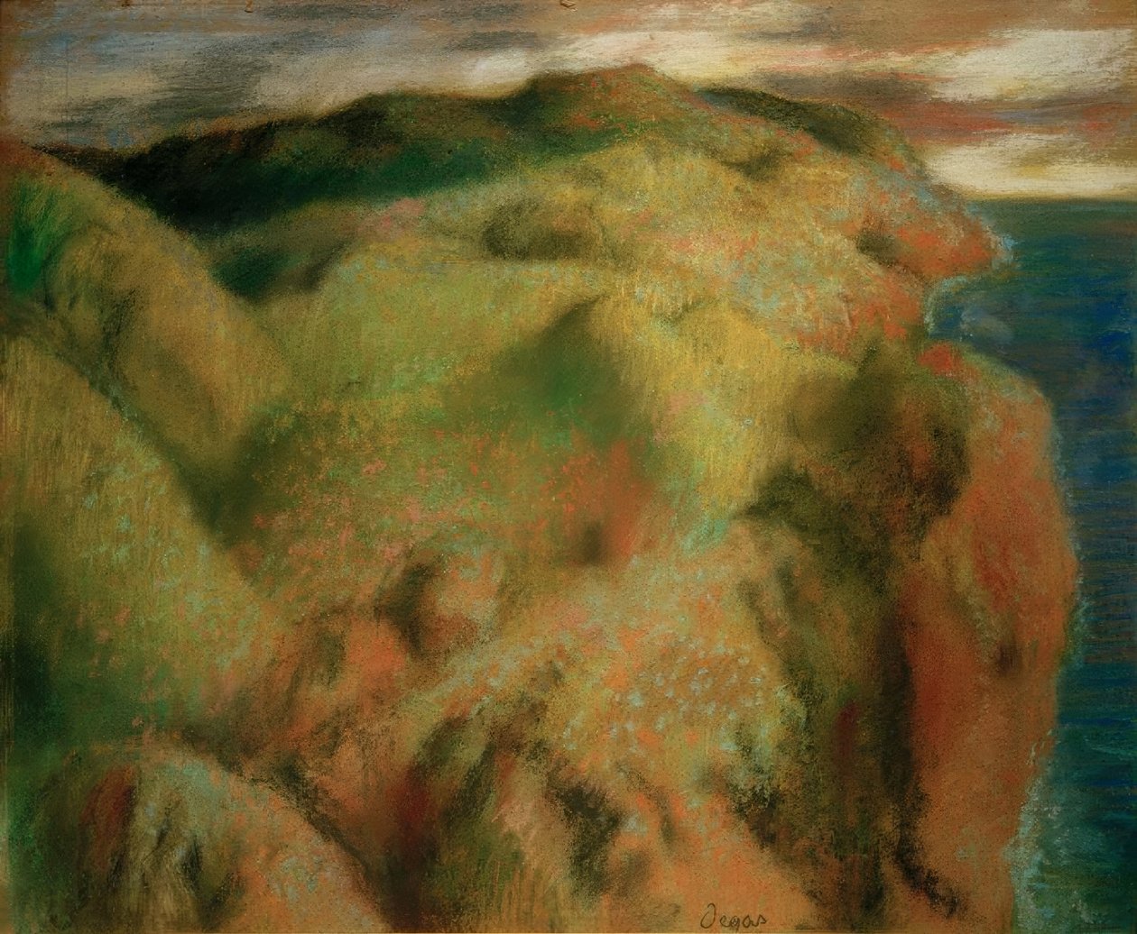 uçurumlar by Edgar Degas