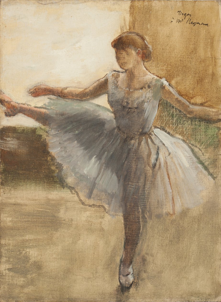 Balerin, 1876 dolayları (tuval üzerine yağlı boya) by Edgar Degas