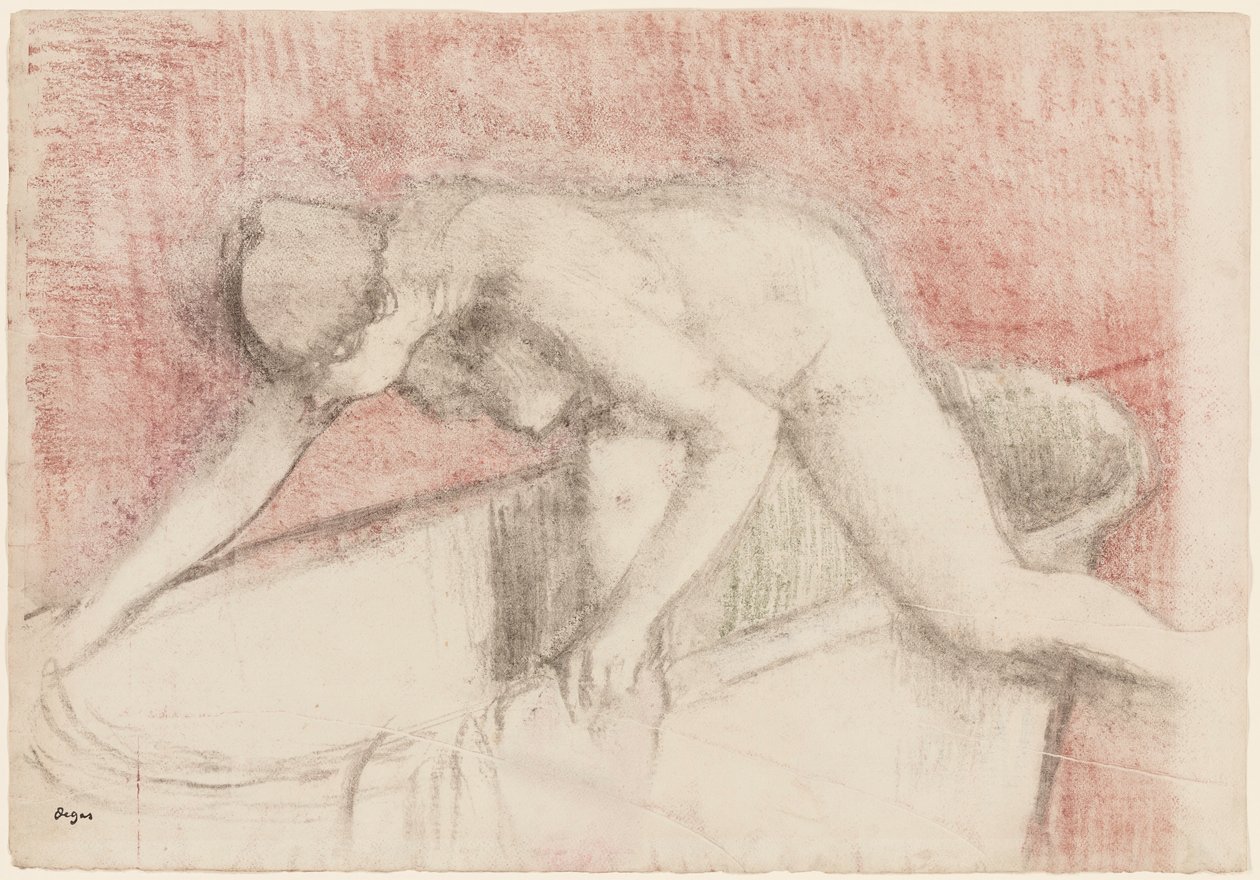Banyo by Edgar Degas