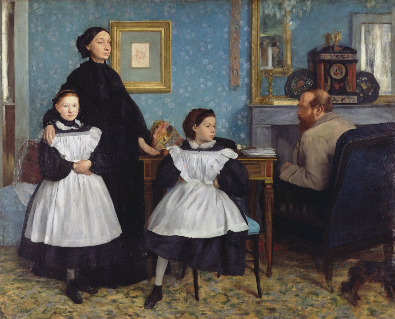 Bellelli Ailesi by Edgar Degas