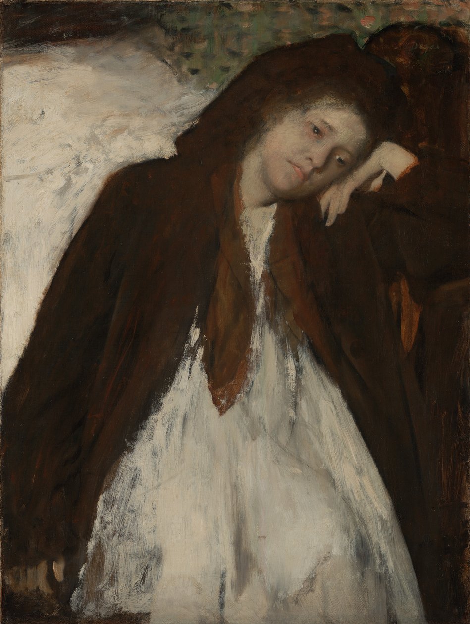 The Convalescent, c.1872-Ocak 1887 (Tuval üzerine yağlıboya) by Edgar Degas