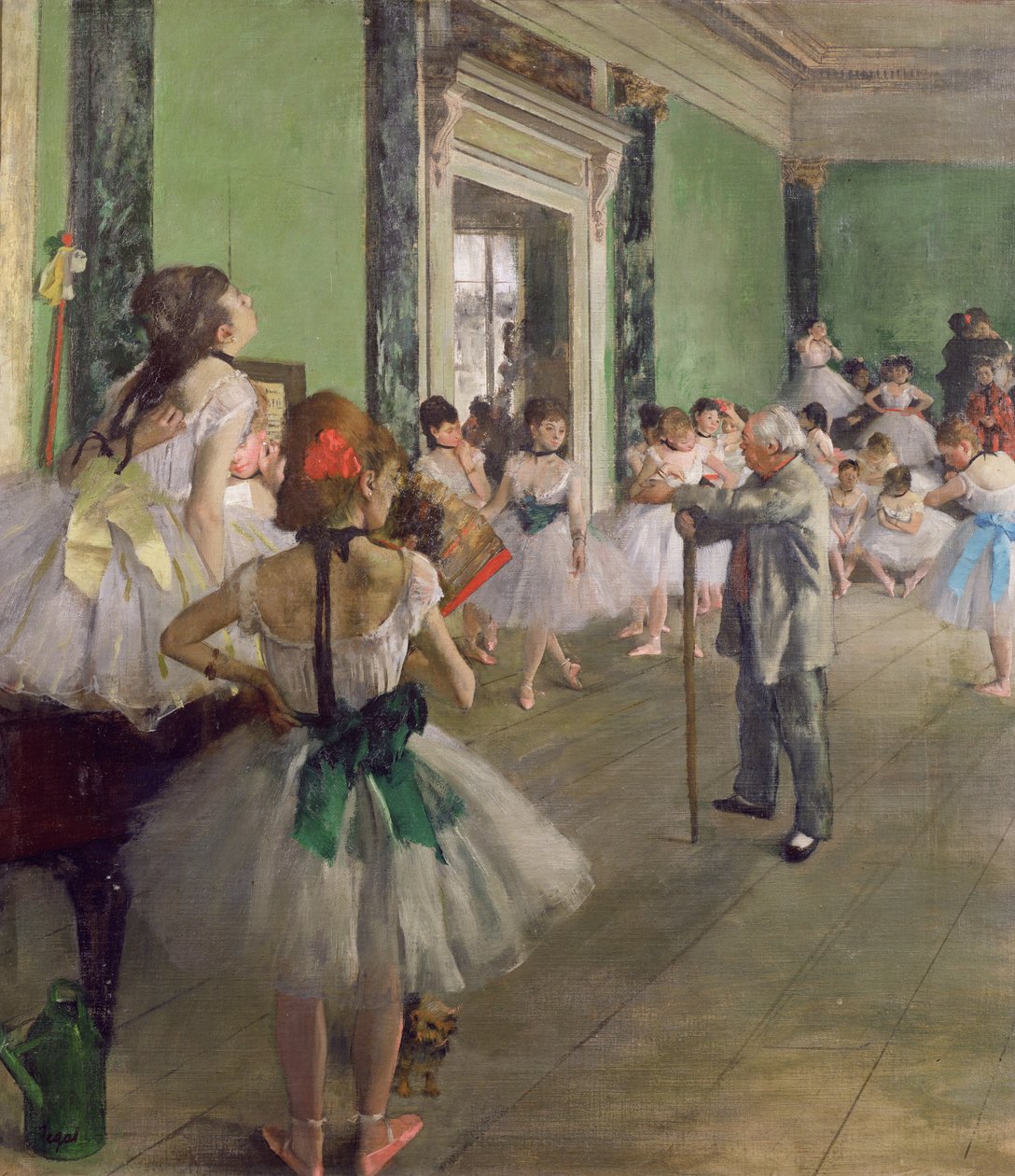 Dans Sınıfı, 1873-76 dolayları (tuval üzerine yağlı boya) by Edgar Degas
