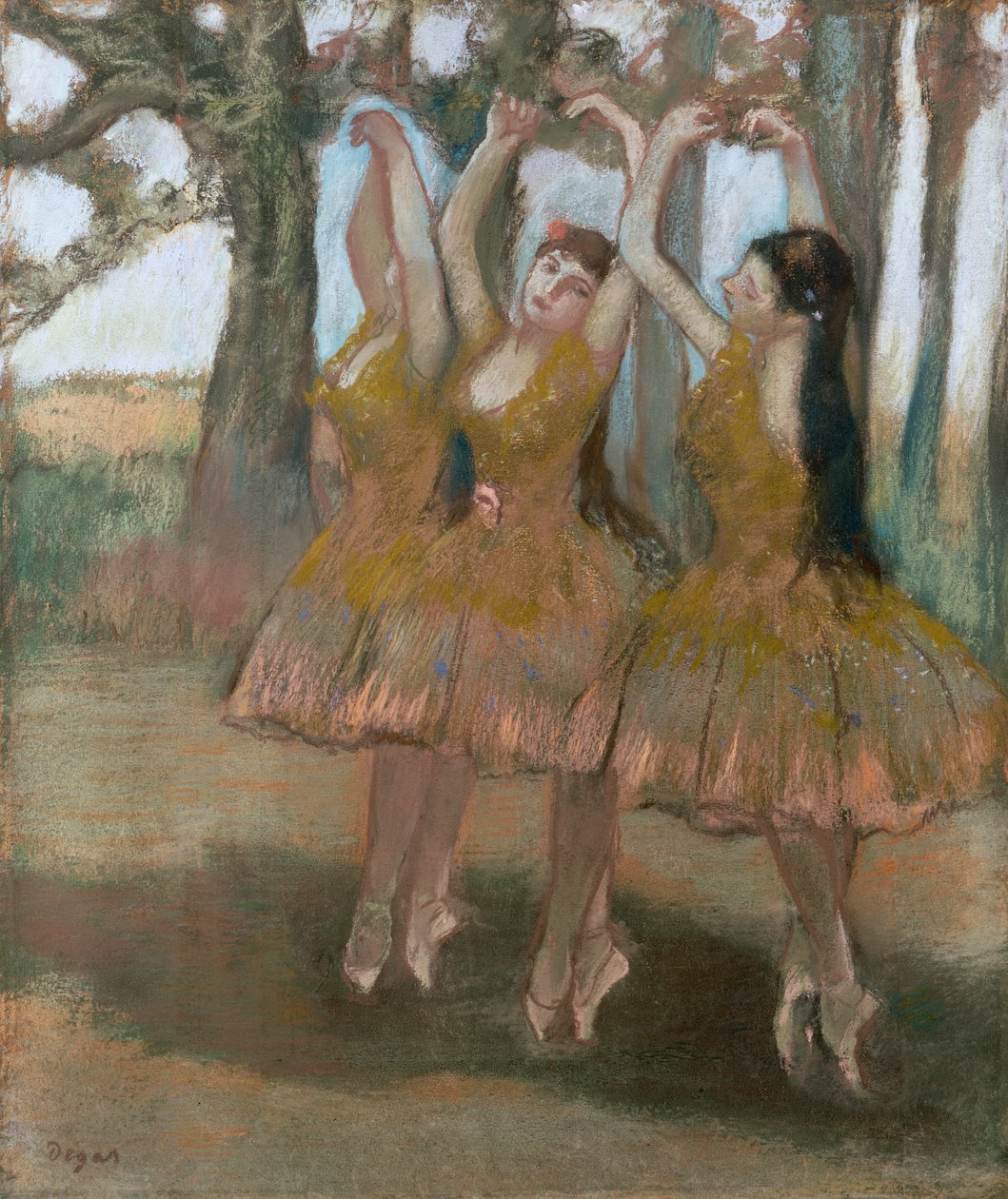 Yunan Dansı, c.1881 by Edgar Degas