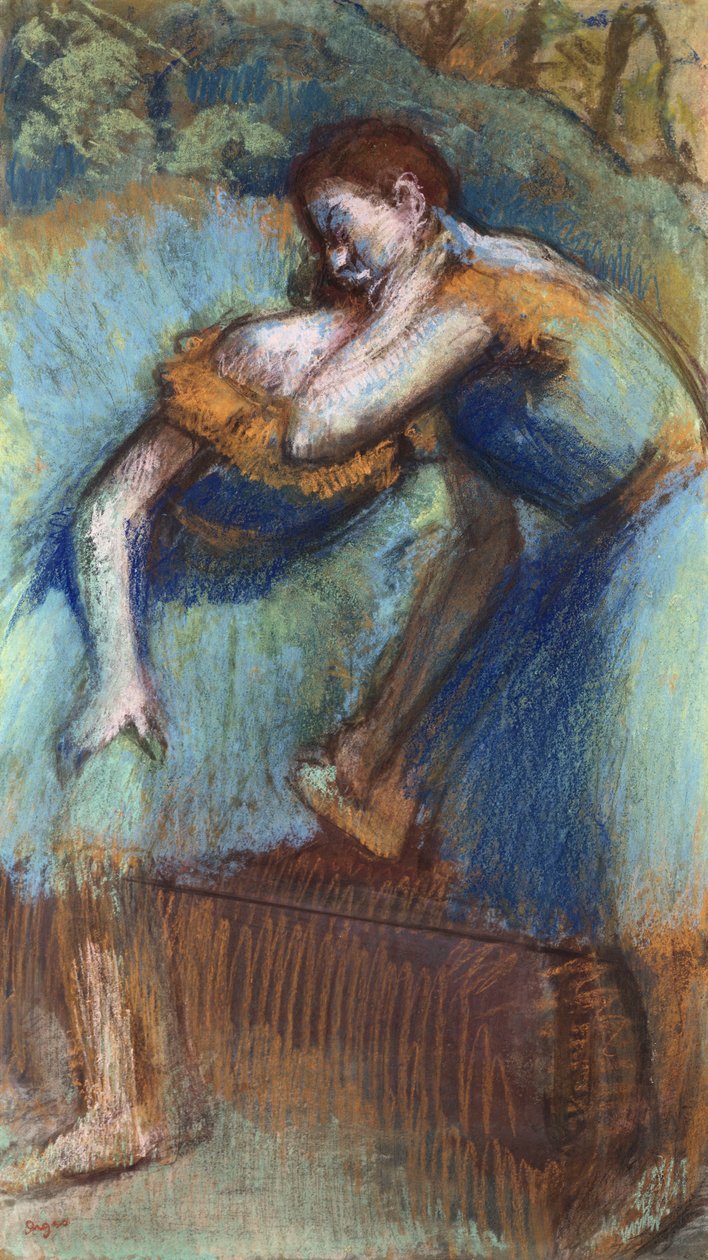 İki Dansçı, c.1891 by Edgar Degas