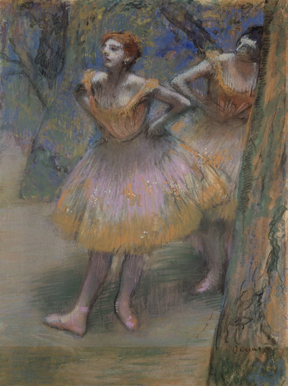 İki Dansçı, c.1893-?98 by Edgar Degas