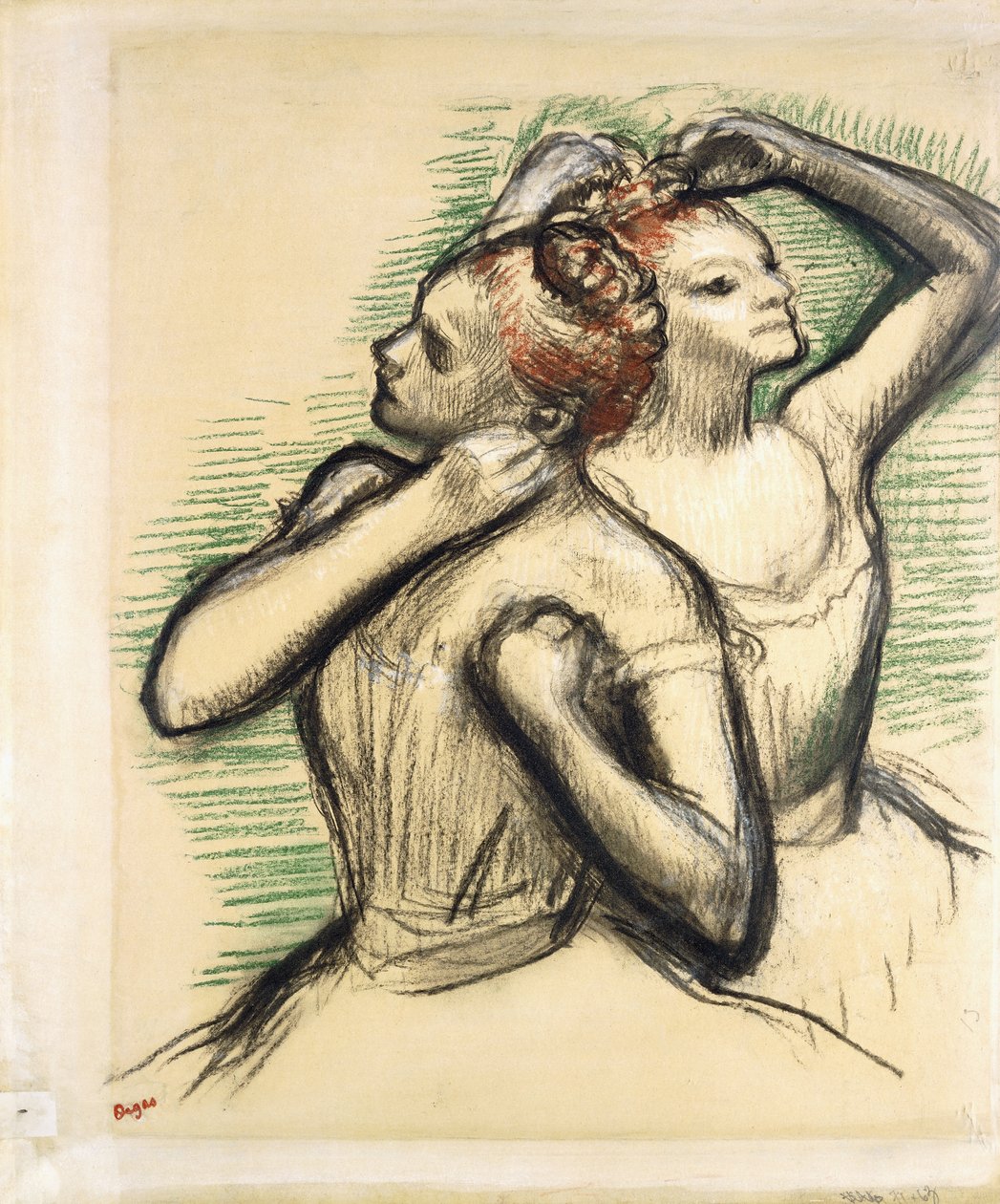 İki Dansçı, c.1897 by Edgar Degas