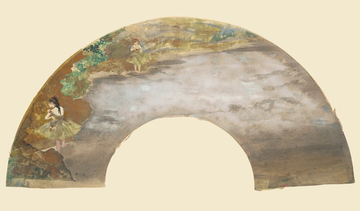 İki dansçı, 1878-79 by Edgar Degas