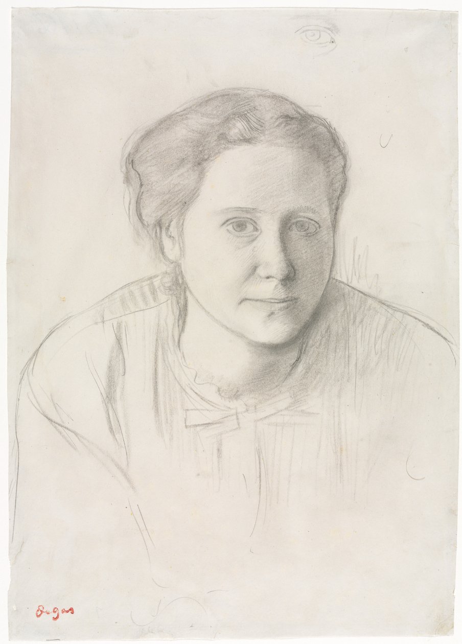 Victoria Dubourg by Edgar Degas