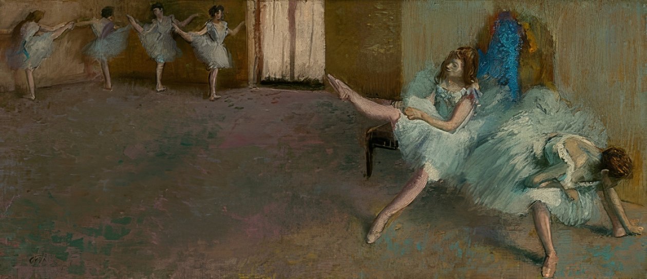 Baleden önce. 1890/92 by Edgar Degas