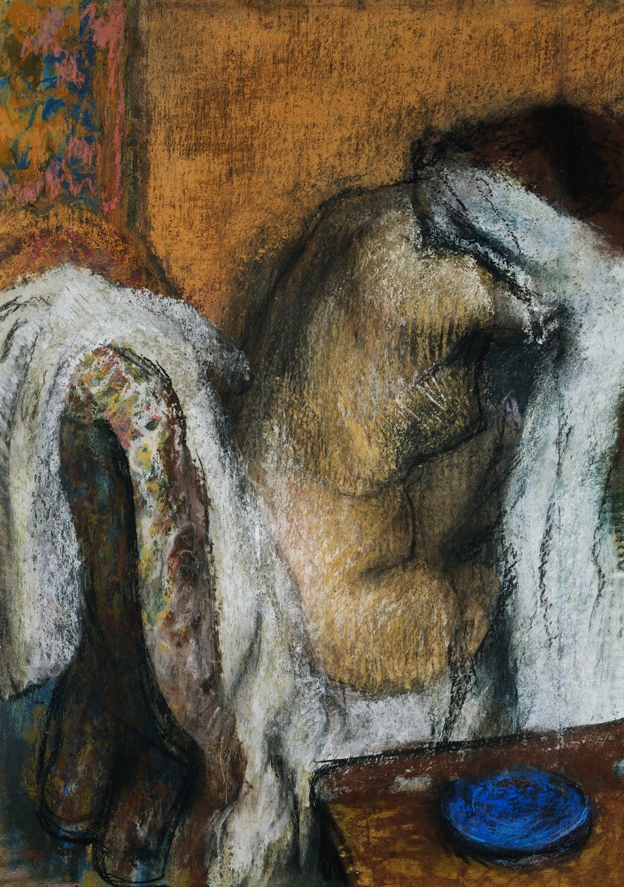 Kadın Yıkama; Femme a sa Toilette, c.1905-07 by Edgar Degas