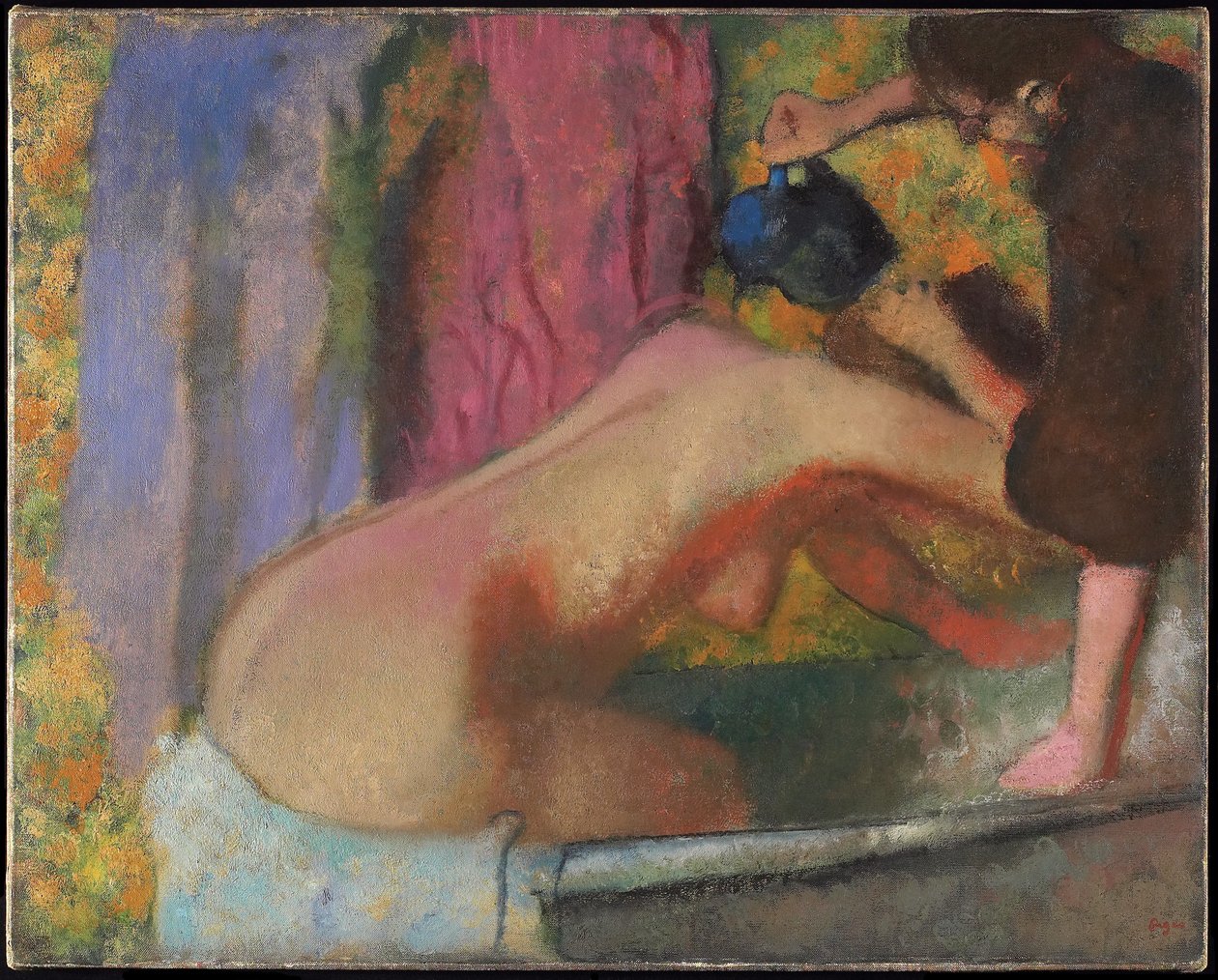 Banyosunda Kadın, 1895 dolayları by Edgar Degas