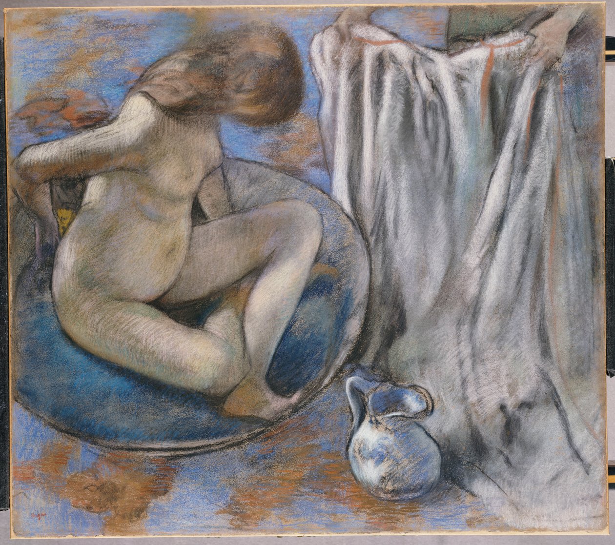 Küvetteki Kadın, 1884 by Edgar Degas
