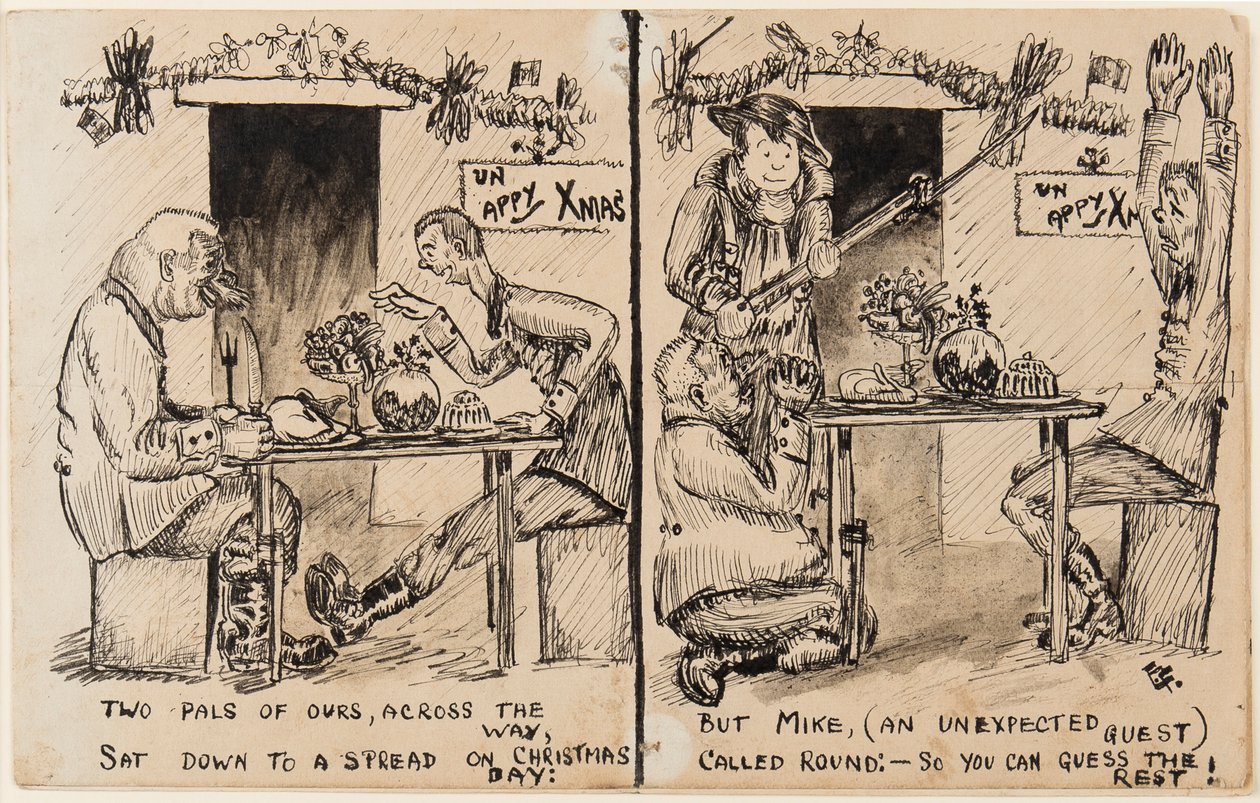 Un Appy Noel, 17 Kasım 1917 by Edgar Fryer