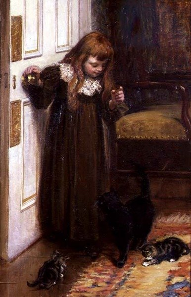 kediciklerle oynamak by Edith F. Grey